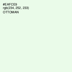 #EAFCE9 - Ottoman Color Image