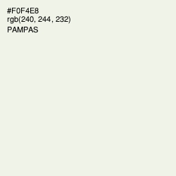#F0F4E8 - Pampas Color Image