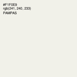 #F1F0E9 - Pampas Color Image