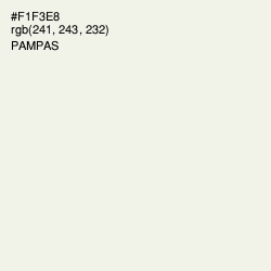 #F1F3E8 - Pampas Color Image