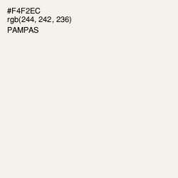 #F4F2EC - Pampas Color Image