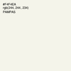 #F4F4EA - Pampas Color Image
