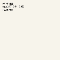 #F7F4EB - Pampas Color Image