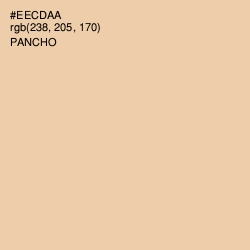 #EECDAA - Pancho Color Image