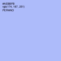 #AEBBFB - Perano Color Image