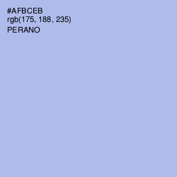 #AFBCEB - Perano Color Image