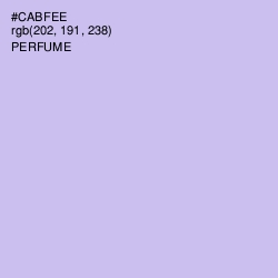 #CABFEE - Perfume Color Image