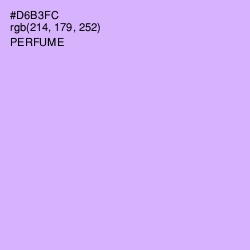 #D6B3FC - Perfume Color Image