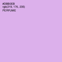 #DBB0EB - Perfume Color Image