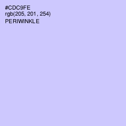 #CDC9FE - Periwinkle Color Image