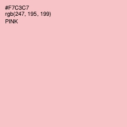 #F7C3C7 - Pink Color Image