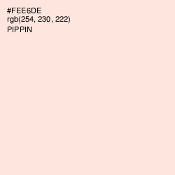 #FEE6DE - Pippin Color Image