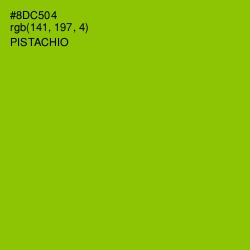 #8DC504 - Pistachio Color Image