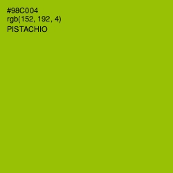 #98C004 - Pistachio Color Image