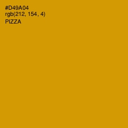 #D49A04 - Pizza Color Image