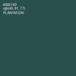 #28514D - Plantation Color Image
