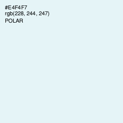 #E4F4F7 - Polar Color Image