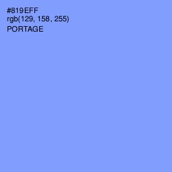 #819EFF - Portage Color Image