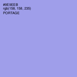 #9E9EEB - Portage Color Image