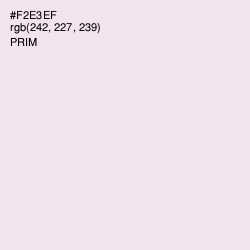 #F2E3EF - Prim Color Image