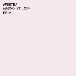 #F5E7EA - Prim Color Image