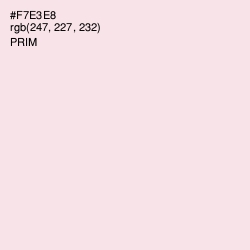#F7E3E8 - Prim Color Image