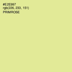 #E2E997 - Primrose Color Image