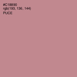 #C18890 - Puce Color Image