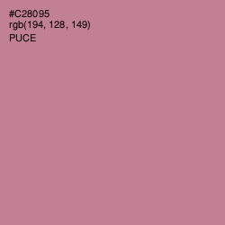 #C28095 - Puce Color Image