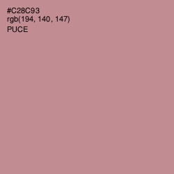 #C28C93 - Puce Color Image