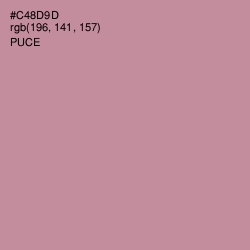 #C48D9D - Puce Color Image