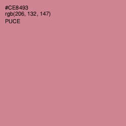 #CE8493 - Puce Color Image