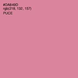 #DA849D - Puce Color Image