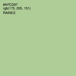 #AFCD97 - Rainee Color Image