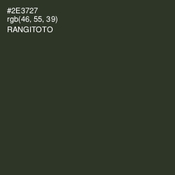 #2E3727 - Rangitoto Color Image