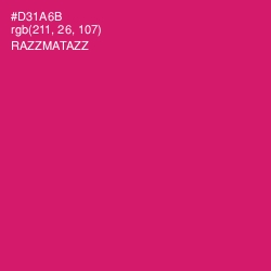 #D31A6B - Razzmatazz Color Image
