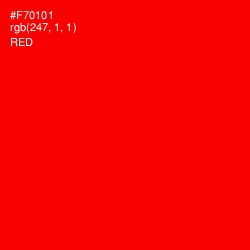 #F70101 - Red Color Image