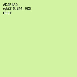 #D2F4A2 - Reef Color Image