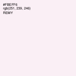 #FBEFF6 - Remy Color Image