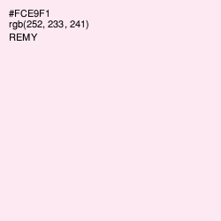 #FCE9F1 - Remy Color Image