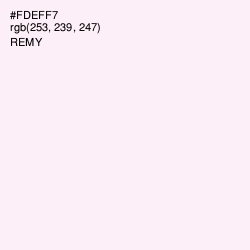 #FDEFF7 - Remy Color Image