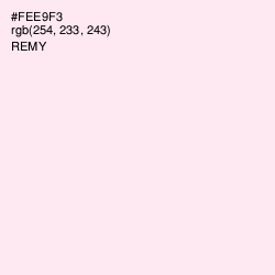 #FEE9F3 - Remy Color Image