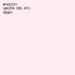 #FEECF1 - Remy Color Image