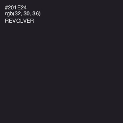 #201E24 - Revolver Color Image