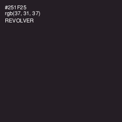 #251F25 - Revolver Color Image