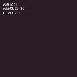 #2B1C24 - Revolver Color Image