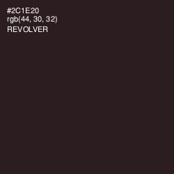 #2C1E20 - Revolver Color Image