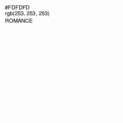 #FDFDFD - Romance Color Image