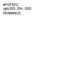 #FDFEFC - Romance Color Image