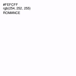#FEFCFF - Romance Color Image